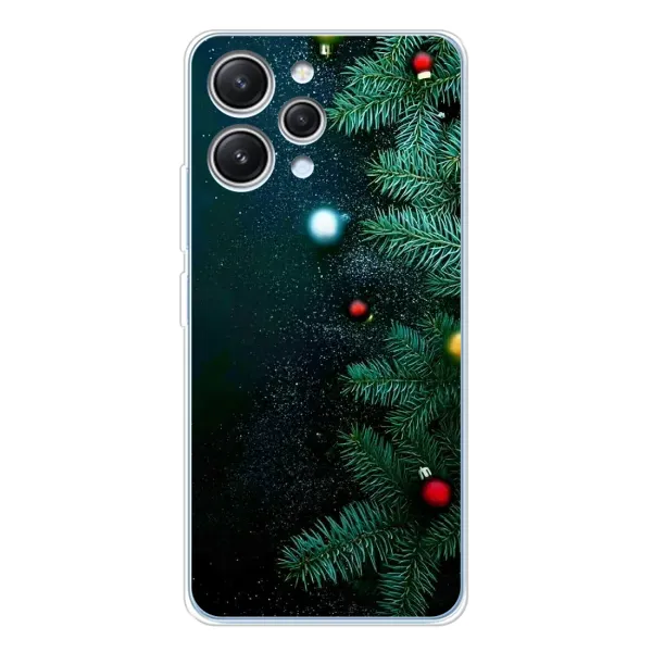 Чехол с рисунком «Елка» для Xiaomi Redmi 12 Чехол с рисунком «Елка» для Xiaomi Redmi 12