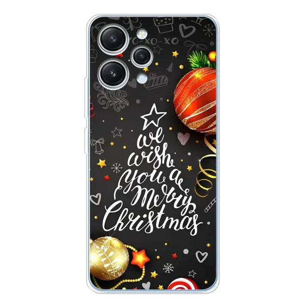 Чехол с рисунком «Елочка» для Xiaomi Redmi 12 Чехол с рисунком «Елочка» для Xiaomi Redmi 12