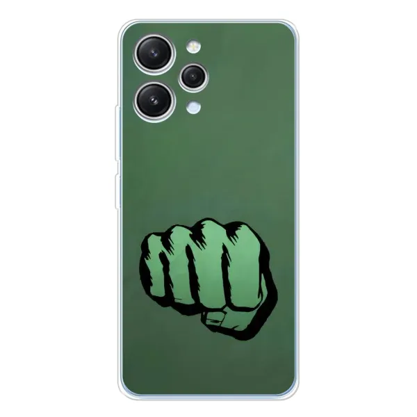 Чехол с рисунком «Халк» для Xiaomi Redmi 12