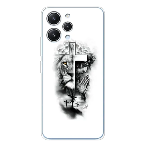 Чехол с рисунком «История Христа» для Xiaomi Redmi 12 Чехол с рисунком «История Христа» для Xiaomi Redmi 12