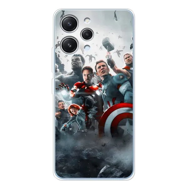 Чехол с рисунком «Команда марвел» для Xiaomi Redmi 12