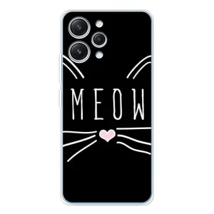 Бампер з зображенням Котиків для Редмі 12 (КОТИК MEOW)