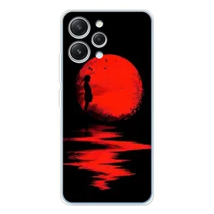 Літній Чохол на Xiaomi Redmi 12 (Червоний Захід сонця)