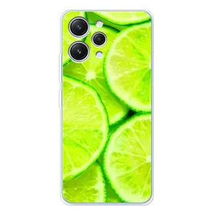 Чехол с изображением вкусной еды для Xiaomi Redmi 12 (Лайм)