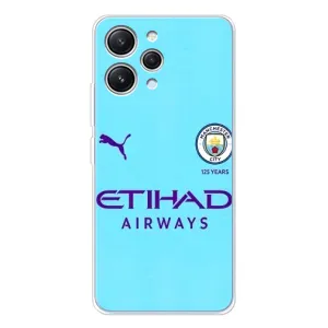 Силиконовые Чехлы принт Футбол на Xiaomi Redmi 12 (Man City)