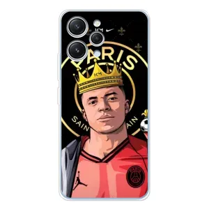 Чехол (TPU) с Футболистом на Xiaomi Redmi 12 (Mbappe King)