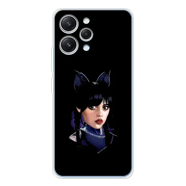 Чехол с рисунком «Милая Уэнсдей» для Xiaomi Redmi 12 Чехол с рисунком «Милая Уэнсдей» для Xiaomi Redmi 12