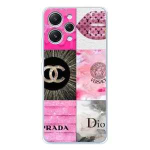 Чохол (Dior, Prada, YSL, Chanel) для Xiaomi Redmi 12 (Модніца)