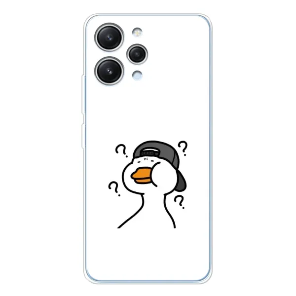 Чехол с рисунком «Непонимание» для Xiaomi Redmi 12 Чехол с рисунком «Непонимание» для Xiaomi Redmi 12