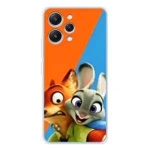 Чехлы ЗВЕРОПОЛИС для Xiaomi Redmi 12 (Ник и Хопс)