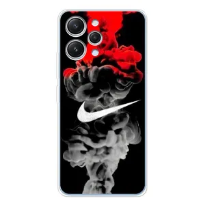 Силіконовый Чохол на Xiaomi Redmi 12 з картинкою НАЙК (Nike дим)