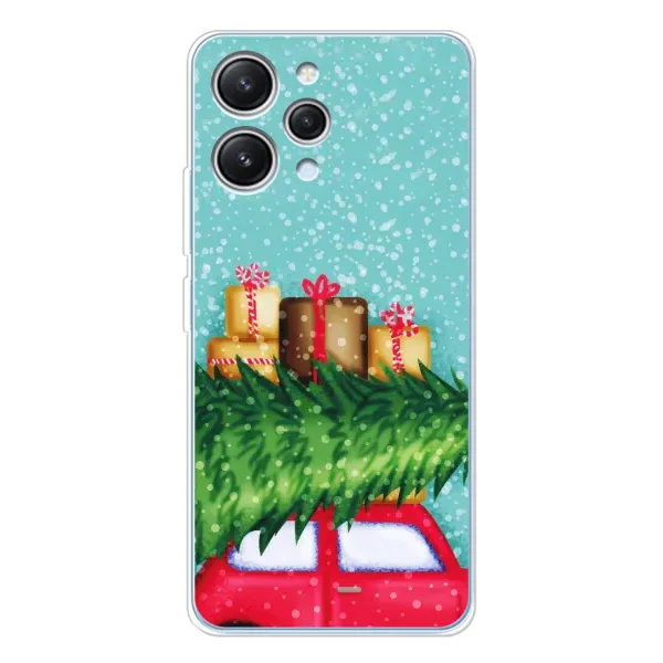 Чехол с рисунком «Новогодние подарки» для Xiaomi Redmi 12 Чехол с рисунком «Новогодние подарки» для Xiaomi Redmi 12