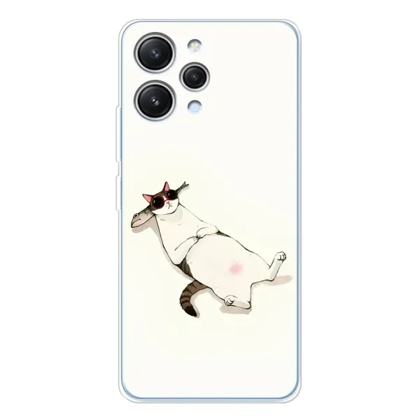 Чехол с рисунком «Отдых» для Xiaomi Redmi 12 Чехол с рисунком «Отдых» для Xiaomi Redmi 12