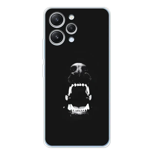 Чехол с рисунком «Пасть добермана» для Xiaomi Redmi 12
