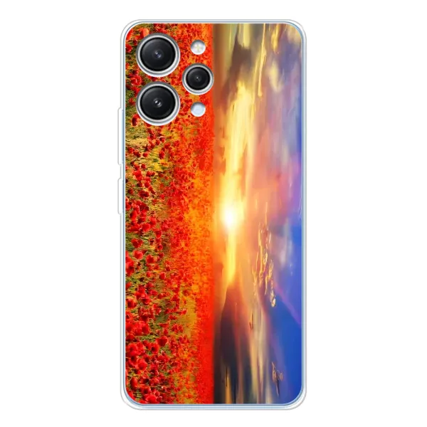 Чехол с рисунком «Поле тюльпанов» для Xiaomi Redmi 12 Чехол с рисунком «Поле тюльпанов» для Xiaomi Redmi 12