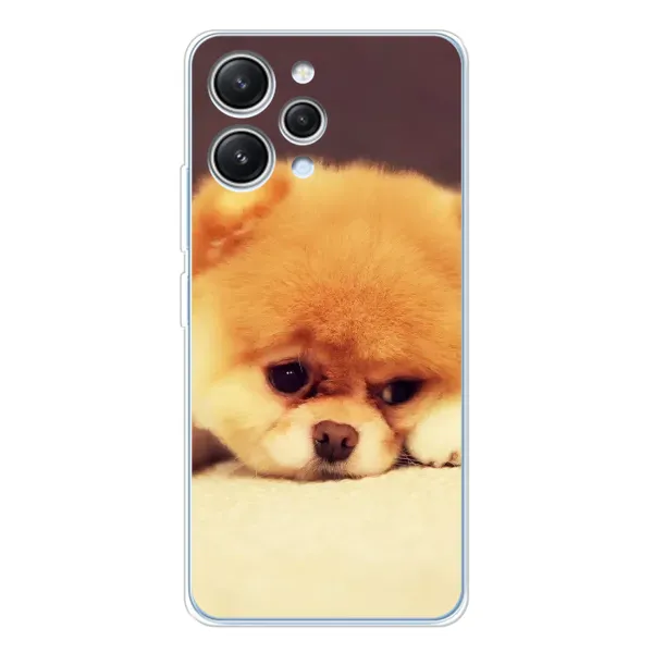Чехол с рисунком «Померанский шпиц» для Xiaomi Redmi 12 Чехол с рисунком «Померанский шпиц» для Xiaomi Redmi 12