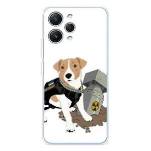 Чехол с принтом Собаки Патрон для Xiaomi Redmi 12 (Пёс Патрон с ракетой)