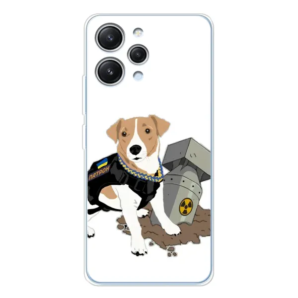Чехол с рисунком «Пёс Патрон с ракетой» для Xiaomi Redmi 12 Чехол с рисунком «Пёс Патрон с ракетой» для Xiaomi Redmi 12