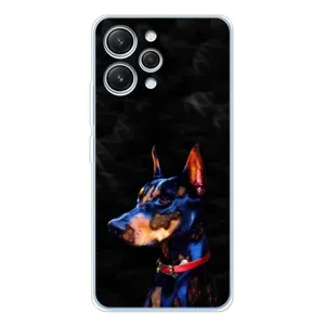 Бампер для Xiaomi Redmi 12 с картинкой "Песики" (Собака Мопс)
