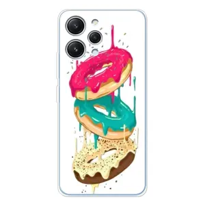 Чехол с изображением вкусной еды для Xiaomi Redmi 12 (Сочные пончики)