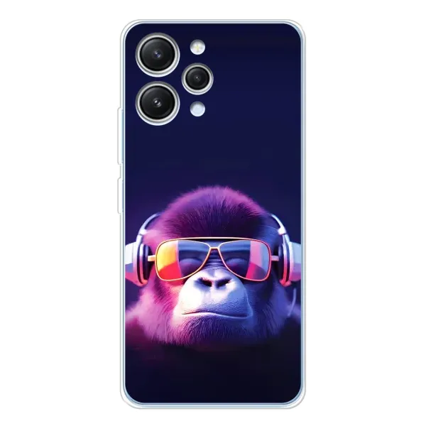 Чехол с рисунком «Стильная обезьяна» для Xiaomi Redmi 12 Чехол с рисунком «Стильная обезьяна» для Xiaomi Redmi 12