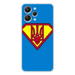 Чехол с картинкой (Патриотический ГЕРБ) на Xiaomi Redmi 12 (Super - Герб)