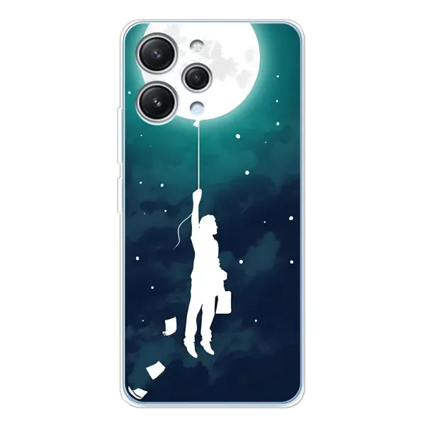 Чохол з малюнком «To The moon» для Xiaomi Redmi 12 Чохол з малюнком «To The moon» для Xiaomi Redmi 12