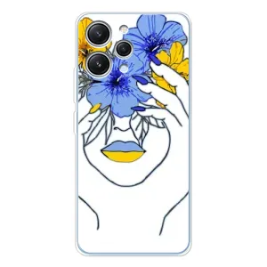 Чехол на Xiaomi Redmi 12 Украинский дизайн (Украинка на всю голову)