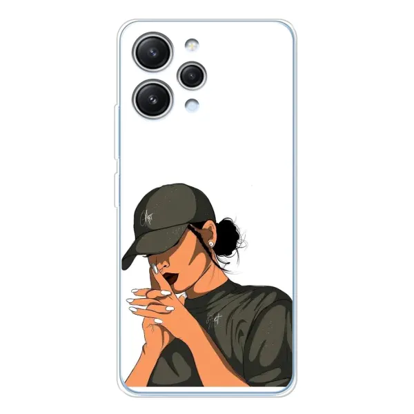 Чехол с рисунком «В зеленом» для Xiaomi Redmi 12 Чехол с рисунком «В зеленом» для Xiaomi Redmi 12