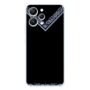 Силиконовый Чехол на Xiaomi Redmi 12 (Воротник вышиванки)