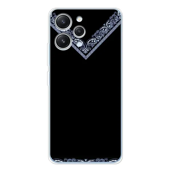 Чехол с рисунком «Воротник вышиванки» для Xiaomi Redmi 12 Чехол с рисунком «Воротник вышиванки» для Xiaomi Redmi 12