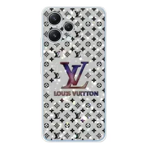 Чохол Стиль Louis Vuitton на Xiaomi Redmi 12 (Яскравий LV)