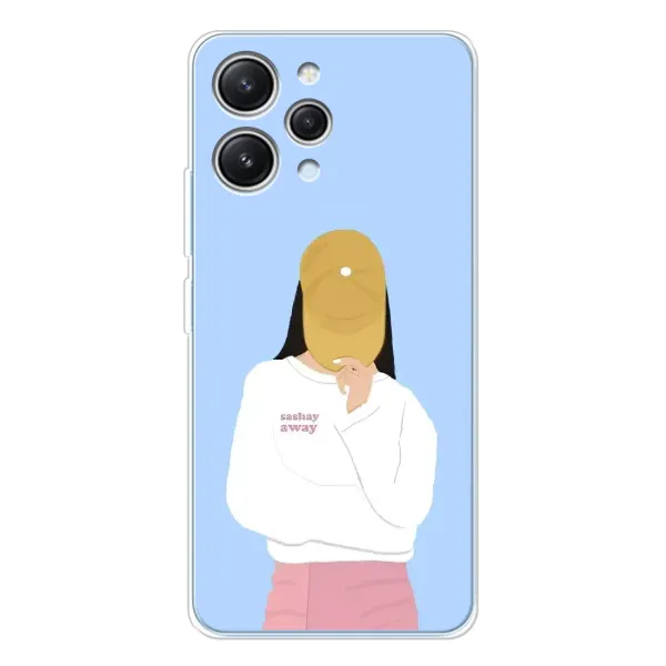 Чехол с рисунком «Желтая кепка» для Xiaomi Redmi 12 Чехол с рисунком «Желтая кепка» для Xiaomi Redmi 12