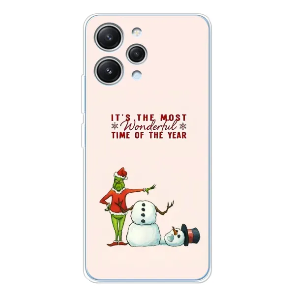 Чехол с рисунком «Злой Гринч» для Xiaomi Redmi 12 Чехол с рисунком «Злой Гринч» для Xiaomi Redmi 12