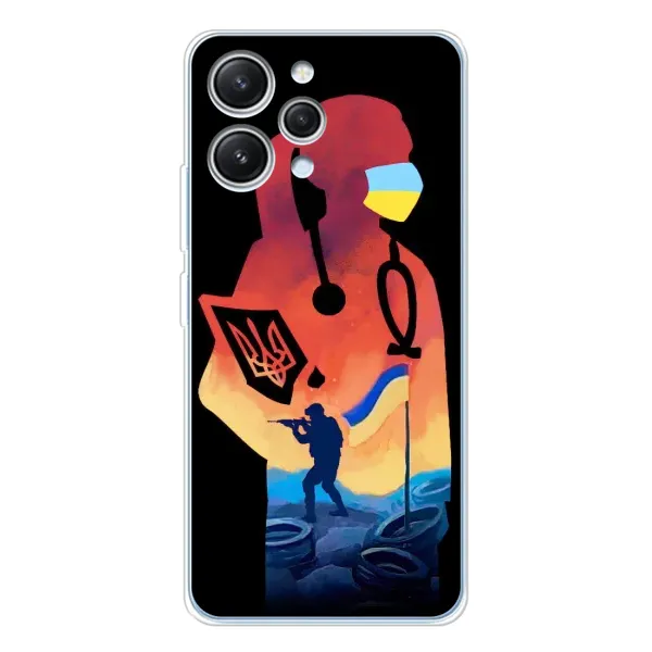 Чехол с рисунком «ЗСУ Врач» для Xiaomi Redmi 12 Чехол с рисунком «ЗСУ Врач» для Xiaomi Redmi 12