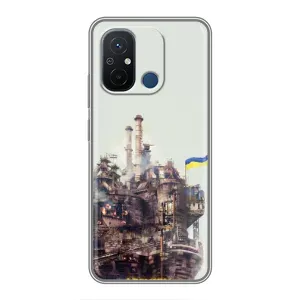 Чохли на військову тематику для Xiaomi Redmi 12C (Азовсталь)