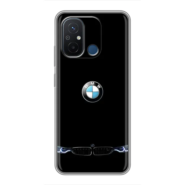 Чехол с рисунком «Черный BMW» для Xiaomi Redmi 12C Чехол с рисунком «Черный BMW» для Xiaomi Redmi 12C