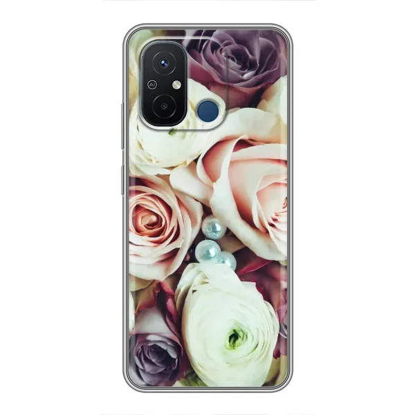 Чехол с рисунком «Букет РОЗ» для Xiaomi Redmi 12C Чехол с рисунком «Букет РОЗ» для Xiaomi Redmi 12C