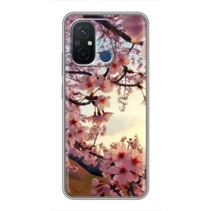 Чохол з картинкою Сакури на Xiaomi Redmi 12C (Квітуча сакура)