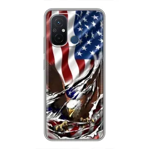 Чохол Прапор USA для Xiaomi Redmi 12C (Прапор USA)