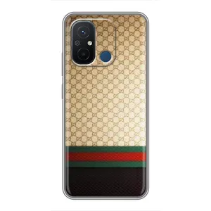 Чохли бренд ГУЧЧІ для Xiaomi Redmi 12C (Фон Гуччі)