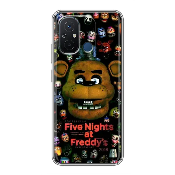 Чехол с рисунком «Freddy» для Xiaomi Redmi 12C