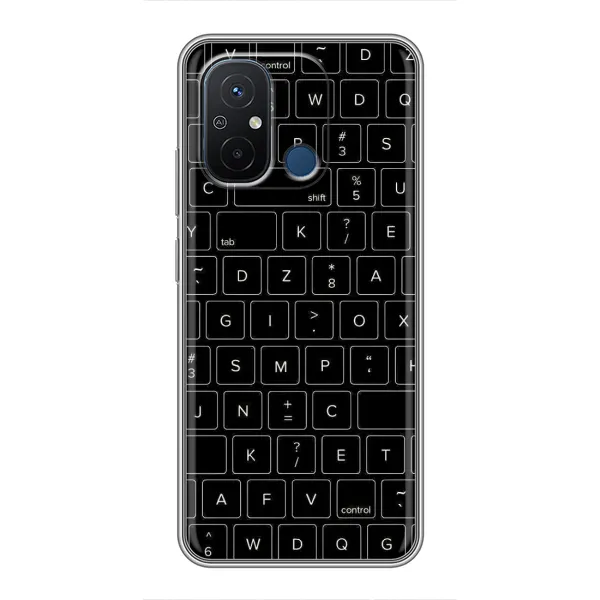Чехол с рисунком «Клавиатура» для Xiaomi Redmi 12C Чехол с рисунком «Клавиатура» для Xiaomi Redmi 12C