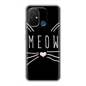 Бампер з зображенням Котиків для Редмі 12с (КОТИК MEOW)