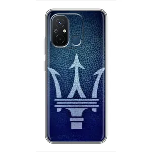 Чехлы с тематикой "Крутые машины" на Xiaomi Redmi 12C (Лого Maserati)