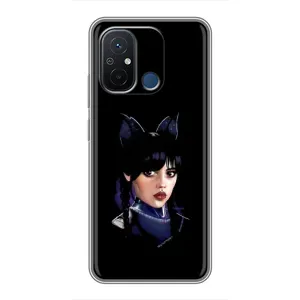 Чехлы с принтом Уэнсдей на Xiaomi Redmi 12C (Милая Уэнсдей)