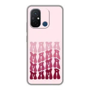 Чохли на день мами на Редмі 12с (Напис мама)
