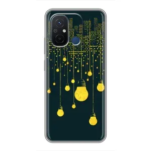 Силіконові Чохли Коханій людині для Xiaomi Redmi 12C (Нічне місто)