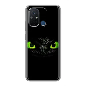 Чохол дракон Беззубик для Xiaomi Redmi 12C (Очі Беззубика)