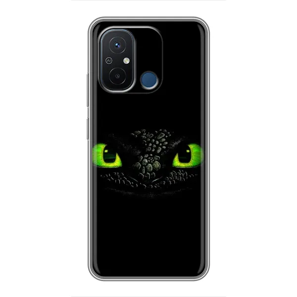 Чехол с рисунком «Глаза Беззубика» для Xiaomi Redmi 12C Чехол с рисунком «Глаза Беззубика» для Xiaomi Redmi 12C